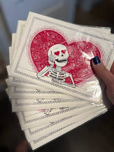 Load image into Gallery viewer, Dream A Little Dream Of Me (Hand Printed Card)