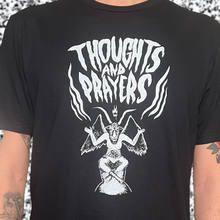 Load image into Gallery viewer, Thoughts and Prayers T-shirt - White Heat