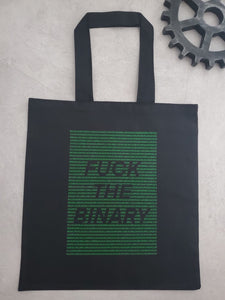 Fuck The Binary Tote Bag