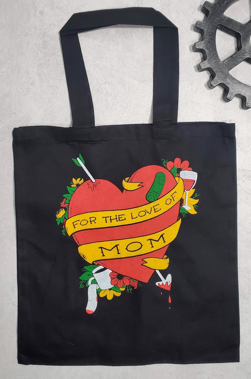 For The Love Of Mom Tote Bag