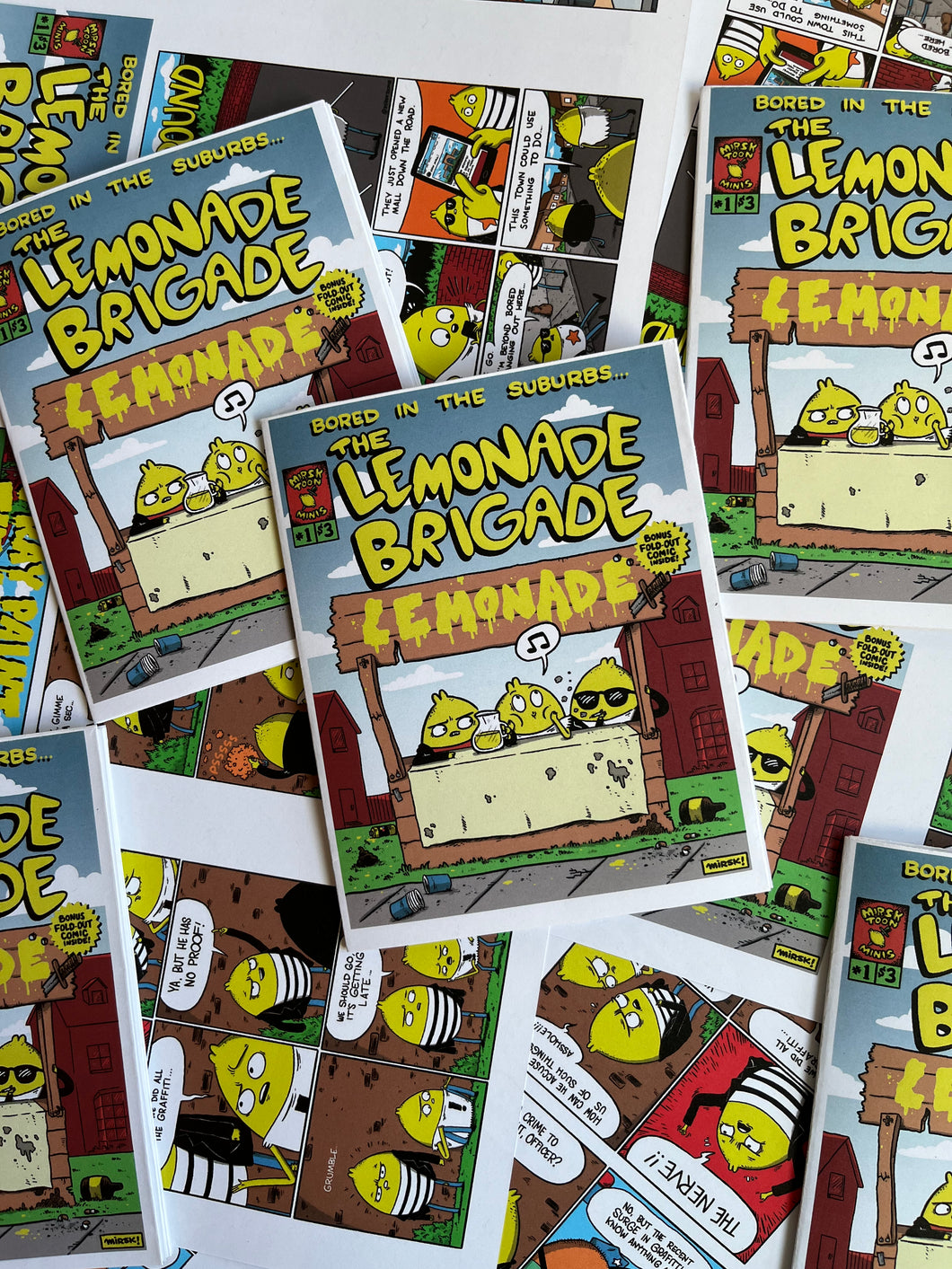 Lemonade Brigade mini comic
